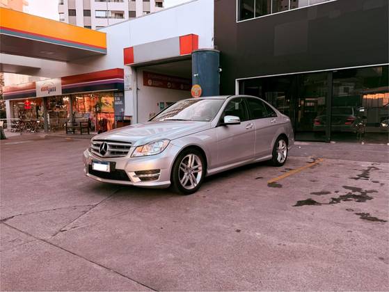 MERCEDES-BENZ C 180 1.6 CGI SPORT 16V TURBO GASOLINA 4P AUTOMÁTICO MERCEDES-BENZ C 180 1.6 CGI SPORT 16V TURBO GASOLINA 4P AUTOMÁTICO